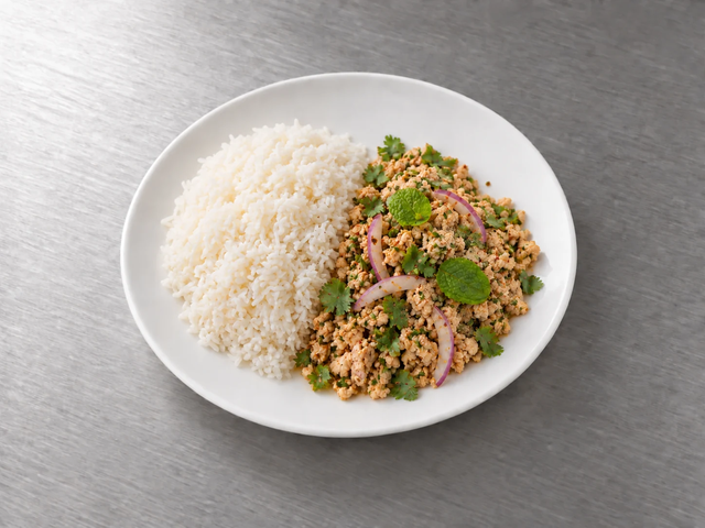 Colación Larb de Pollo Molido