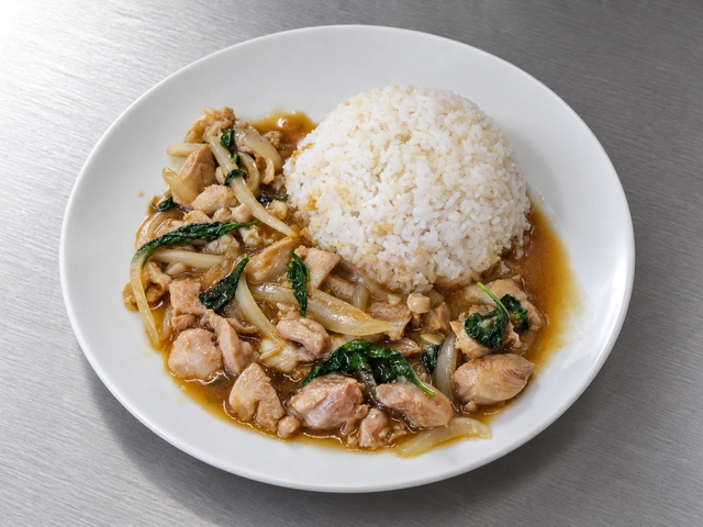 Colación Thai con Albahaca