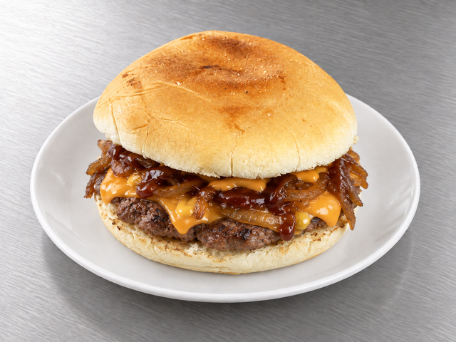 Hamburguesa Cheddar Caramel